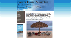 Desktop Screenshot of elliottravel.com